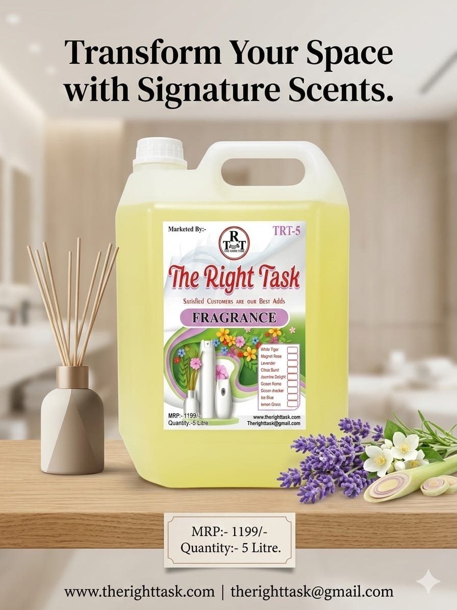 The Right Task Premium Air Freshener & Room Fragrance – 5L